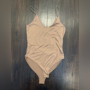 Beige Bodysuit